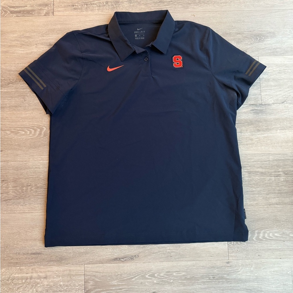 Nike DRI FIT Syracuse Men's Navy Polo Shirt